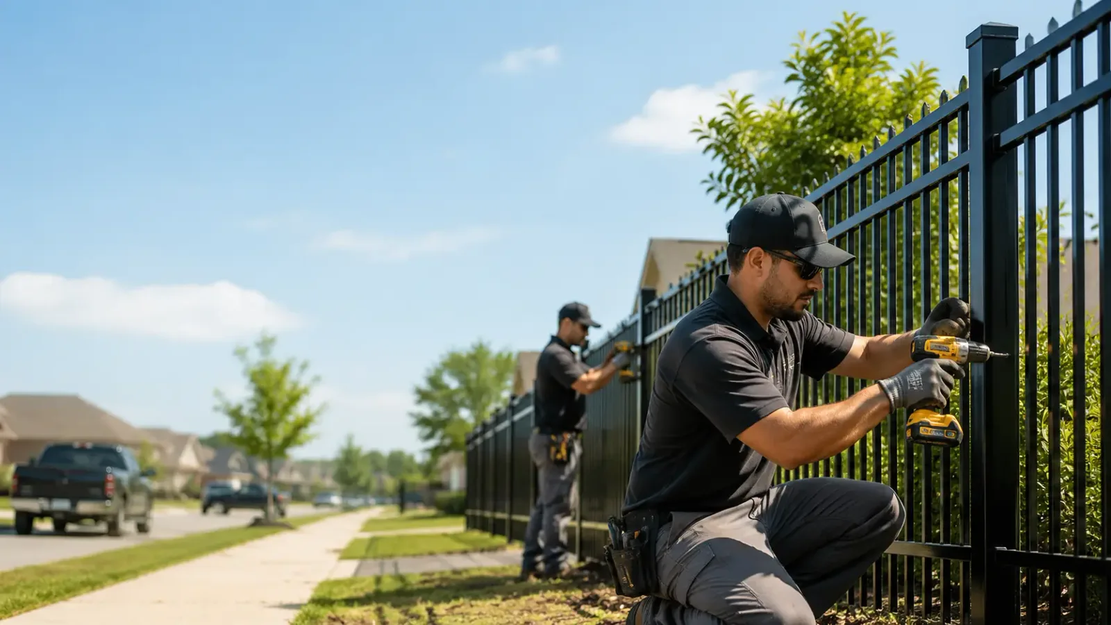 Metal Fence Installation in Hills, MN